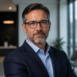 Portrait of Michael Roberts, Managing Editor